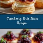 Cranberry Brie Bites Recipe
