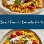 Summer Weeknight Burst Tomato Burrata Pasta Recipe