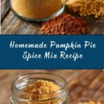 Pumpkin Pie Spice Mix Recipe