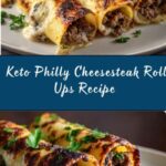 Keto Philly Cheesesteak Roll Ups Recipe