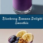 Vegan Blueberry Banana Smoothie Recipe
