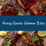 Honey Garlic Salmon Bites Recipe