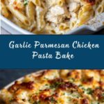 Garlic Parmesan Chicken Pasta Bake Recipe