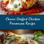 Chicken Parmesan Stuffed with Cream Cheese Recipe