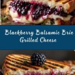 Blackberry Balsamic and Brie Grilled Cheese Recipe