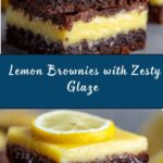 Zesty Lemon Brownies Recipe
