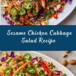 Sesame Chicken Cabbage Crunch Salad Recipe