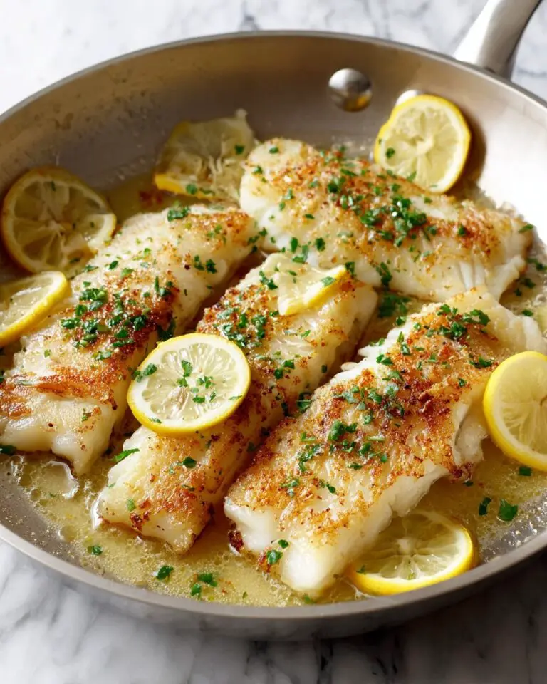 Baked Lemon Butter Tilapia Recipe