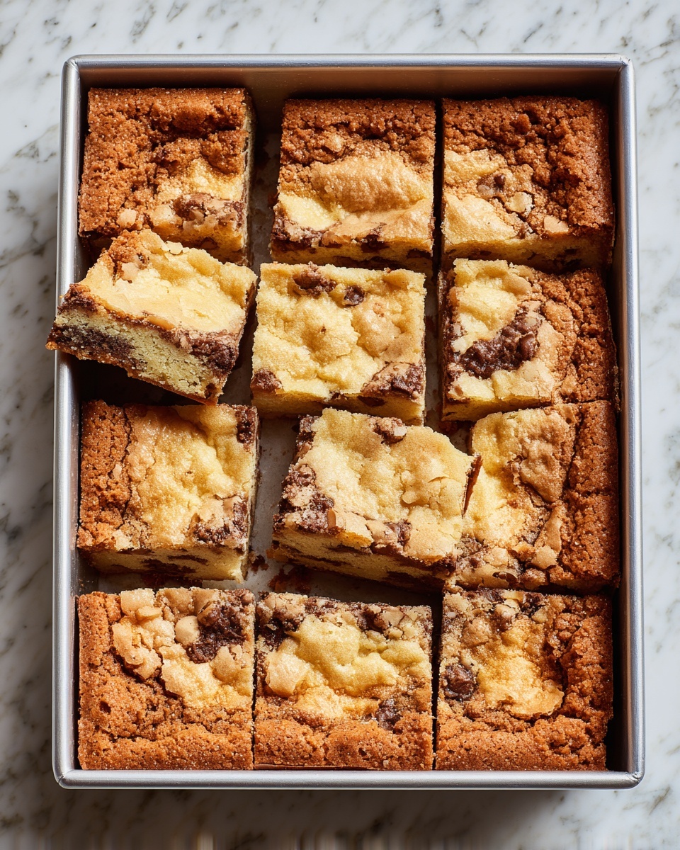 Ooey Gooey Cream Cheese Cake Mix Bars Recipe - Recipe Image
