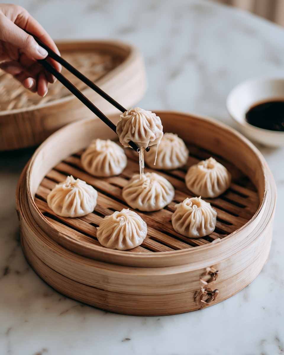 Soup Dumplings (Xiao Long Bao) Recipe - Recipe Image