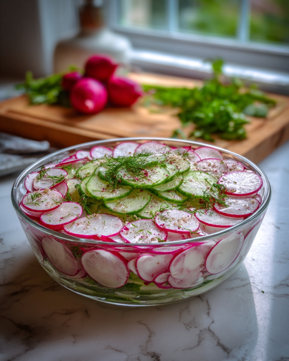Radish and Cucumber Salad Recipe - Recipe Image