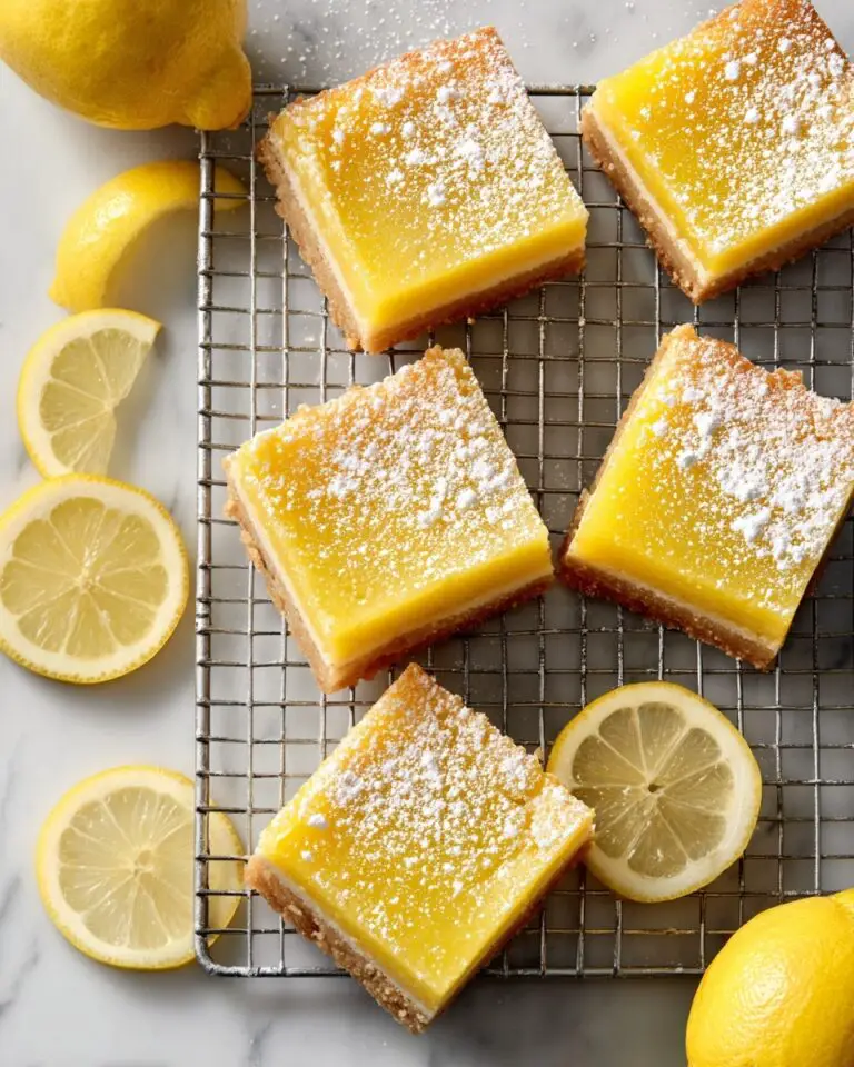 Lemon Squares Recipe
