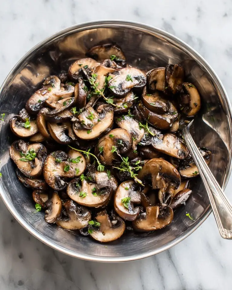 Sautéed Mushrooms: Quick and Flavorful Side Dish Recipe