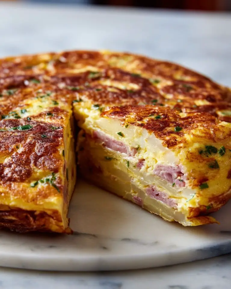 Spanish Tortilla-Inspired Quiche With Hashbrown Crust Recipe