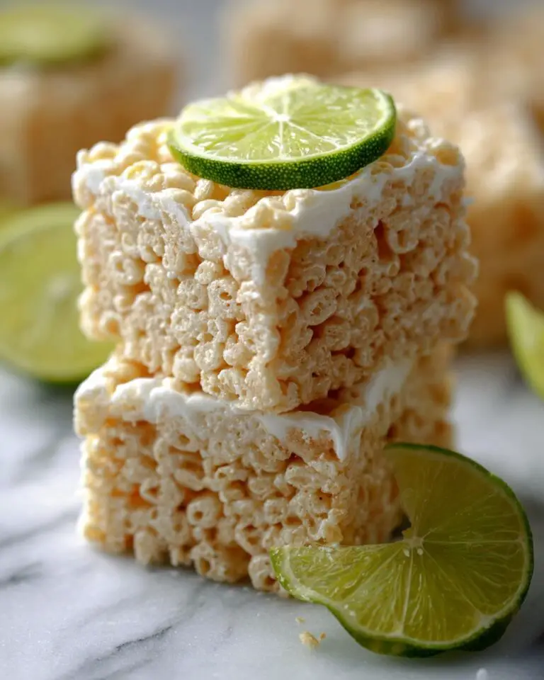 Key Lime Pie Rice Krispie Treats Recipe