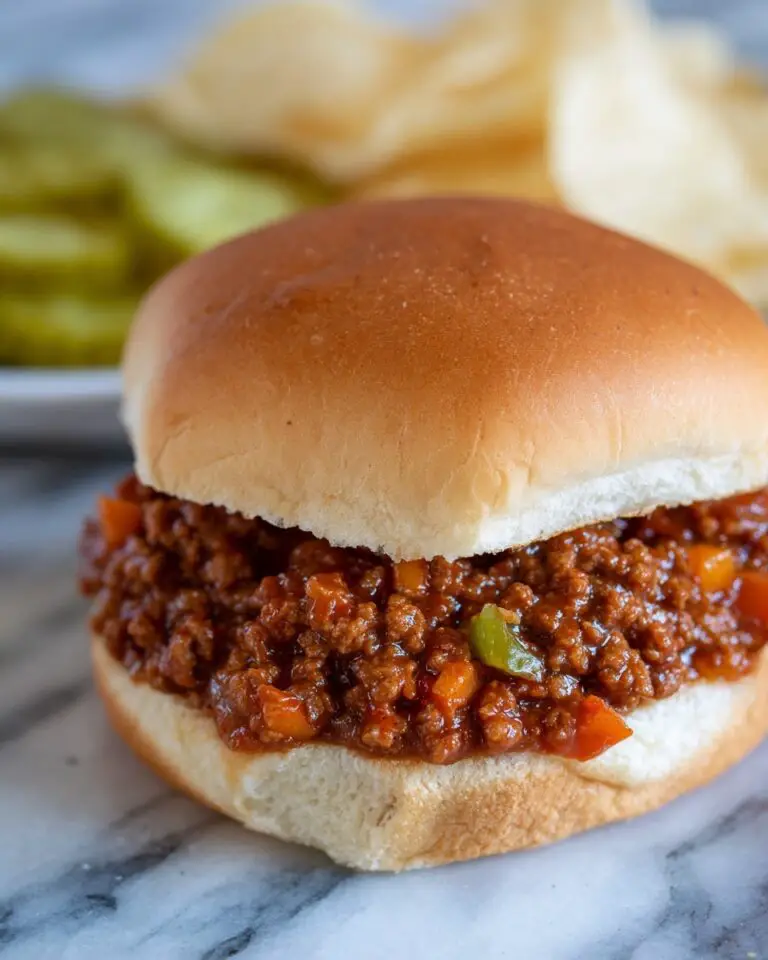 The BEST Sloppy Joe Recipe