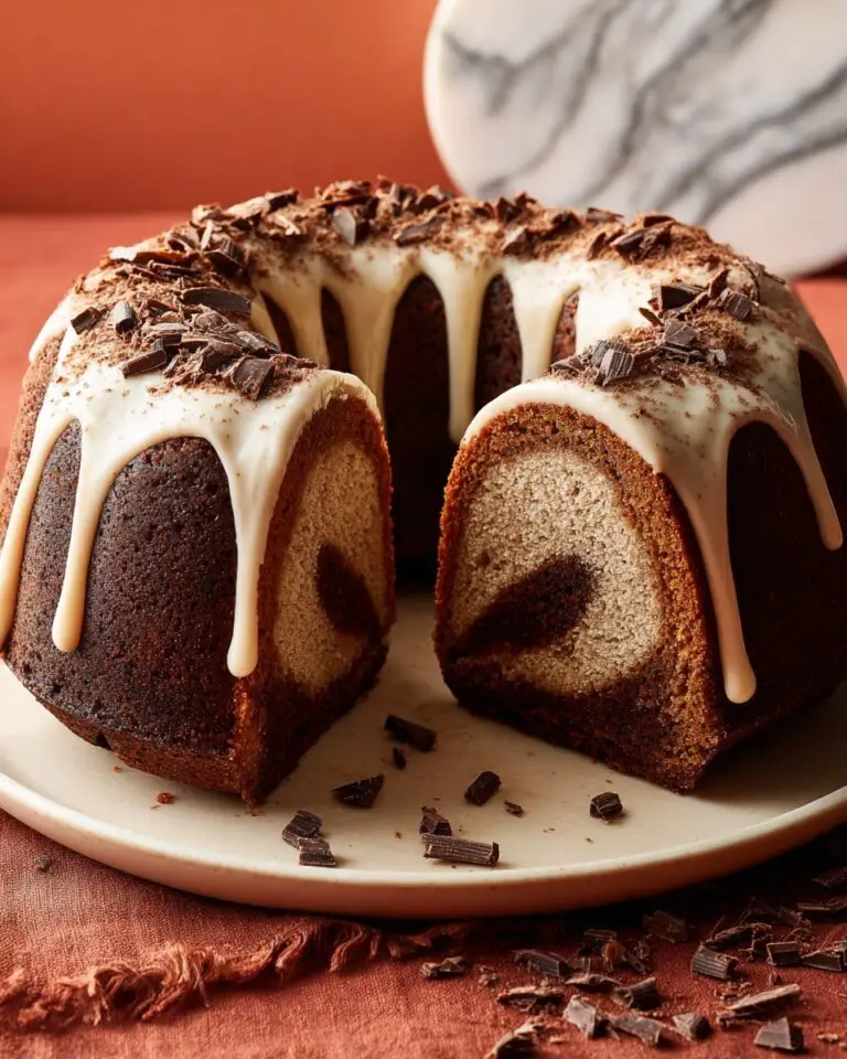 Chocolate-Vanilla Swirl Bundt Cake Recipe