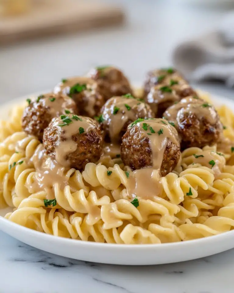 Garlic Butter Meatballs & Parmesan Linguine Dream Recipe