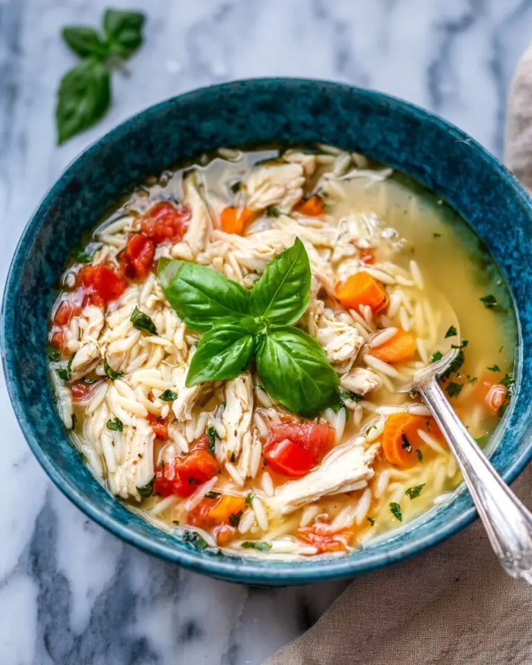 Summery Orzo Soup Recipe