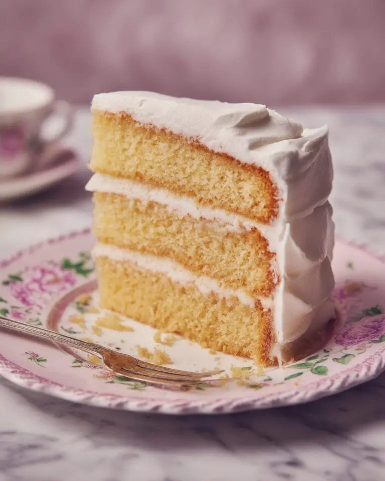 Festive Vanilla Cake with Confetti Sprinkles and Vanilla Buttercream Recipe