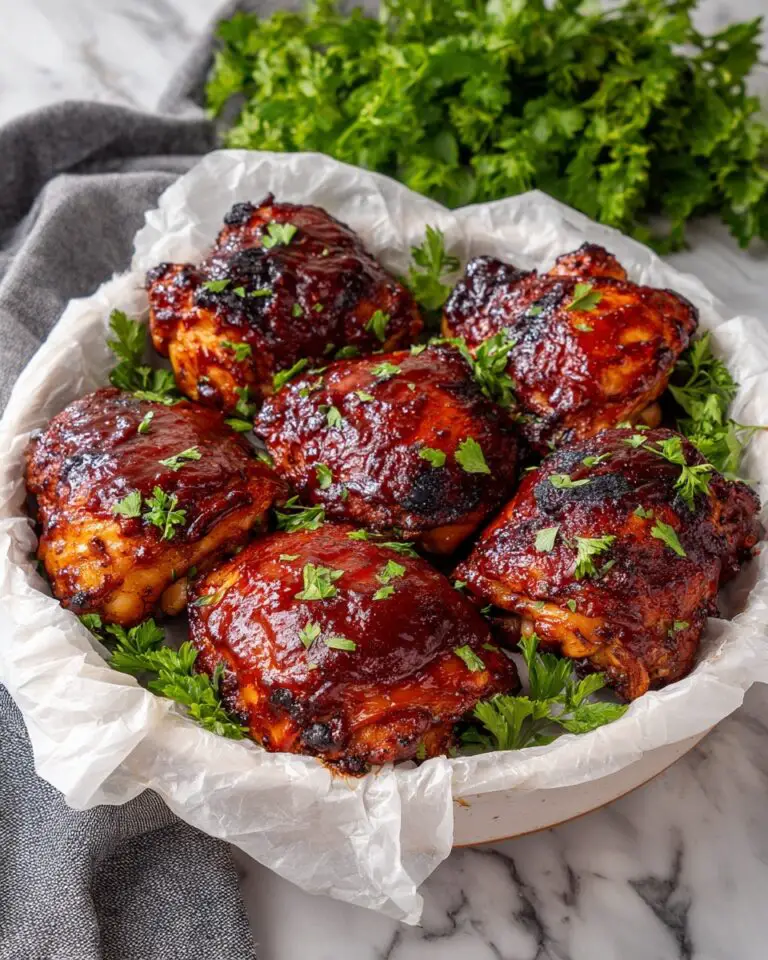 Slow Cooker BBQ Chicken Thighs Recipe