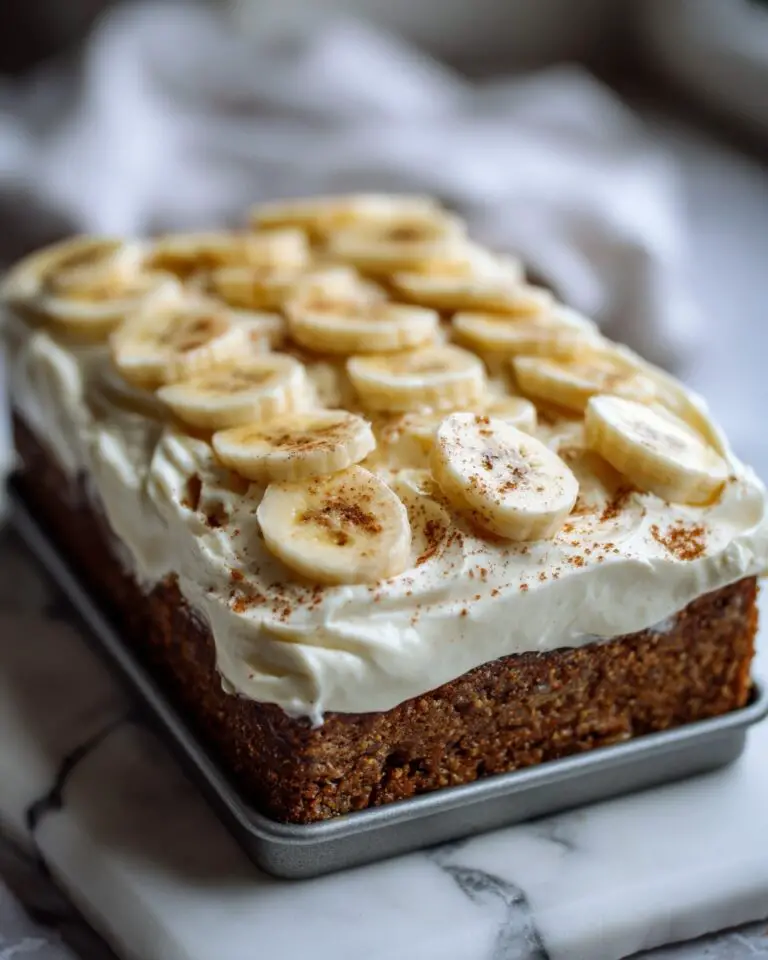 Banana Bread Cake with Cream Cheese Frosting Recipe