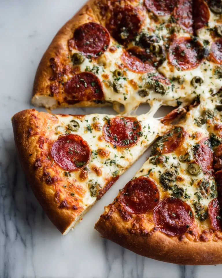 Delicious Cheeseburger Pizza Recipe