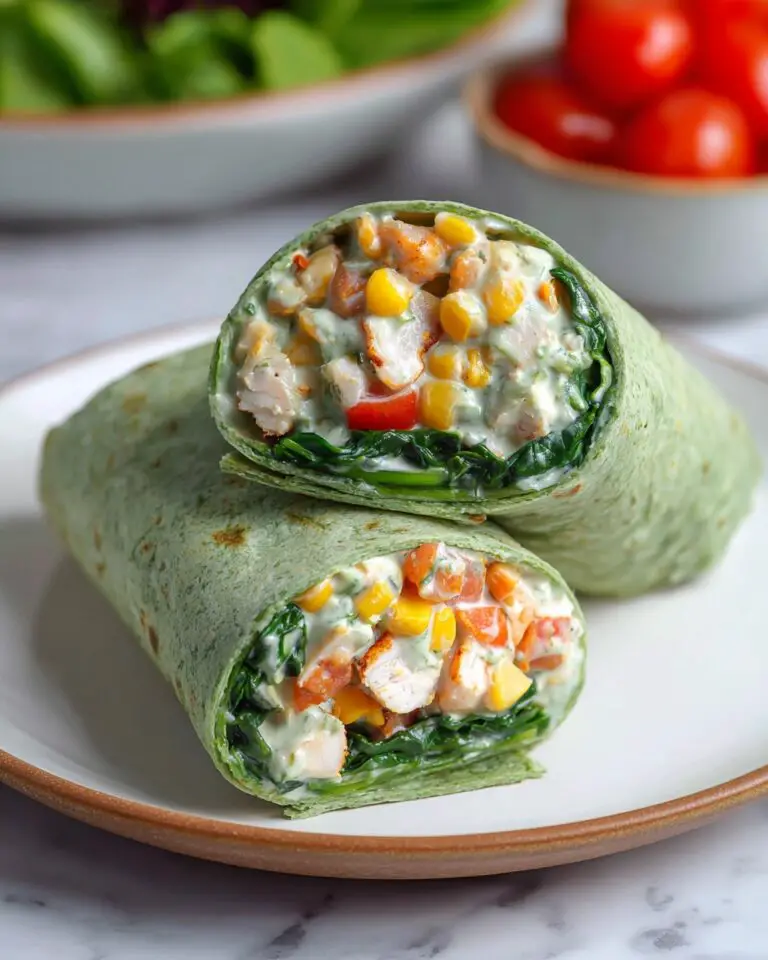 Green Goddess Chickpea Salad Wraps Recipe