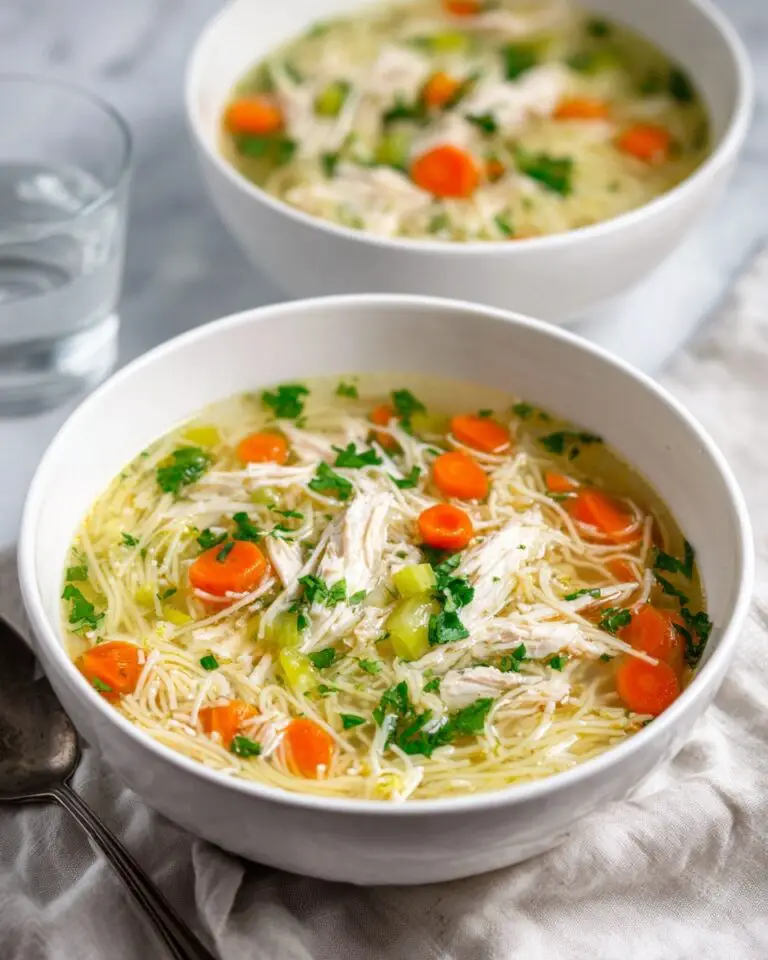 Easy Chicken Noodle Soup Recipe