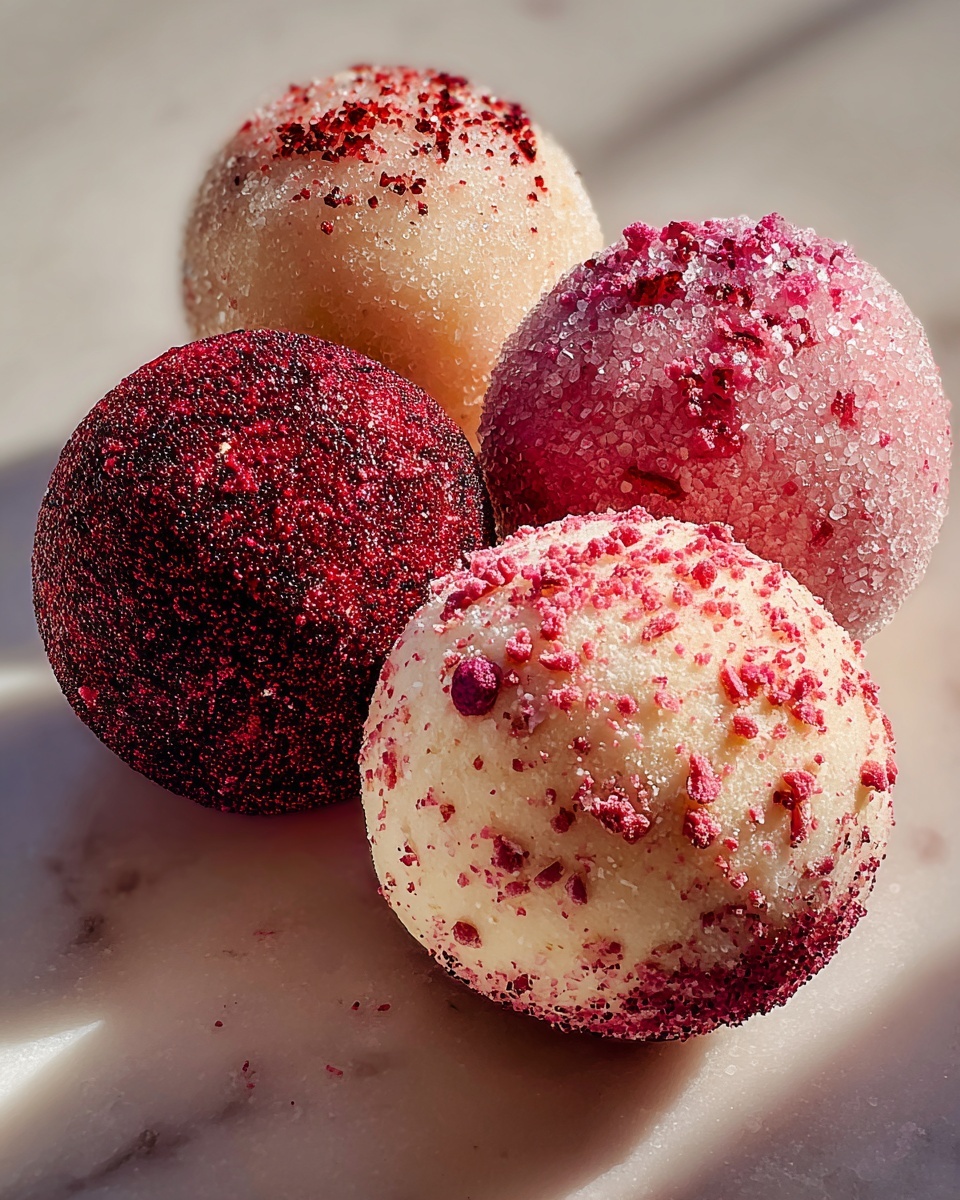 Healthy Strawberry Protein Balls Recipe - Recipe Image