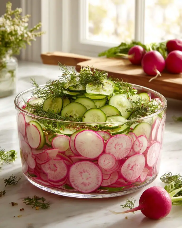 Radish and Cucumber Salad Recipe