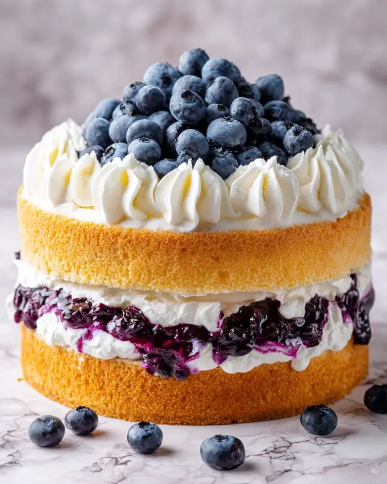 Nova Scotia’s Blueberry Cream Cake Recipe