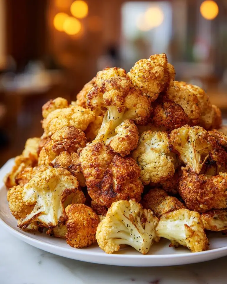 Golden Crispy Cauliflower Bites Recipe