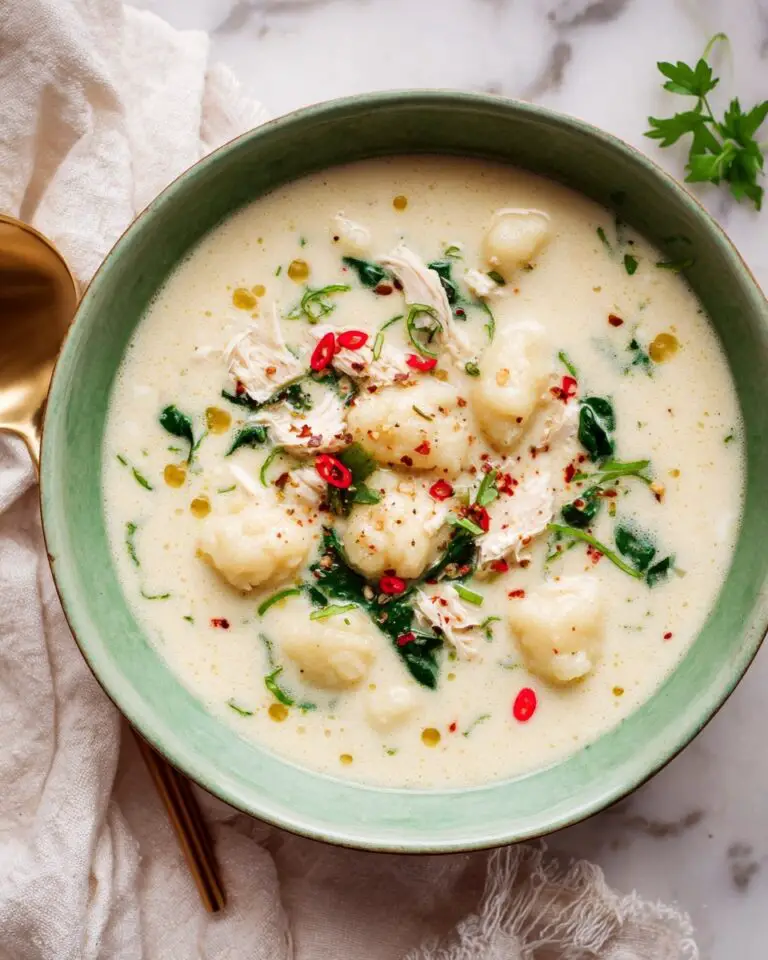 Creamy Chicken Gnocchi Soup Recipe