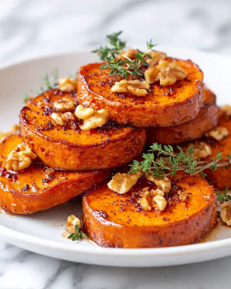 Walnut Maple Roasted Sweet Potatoes Recipe