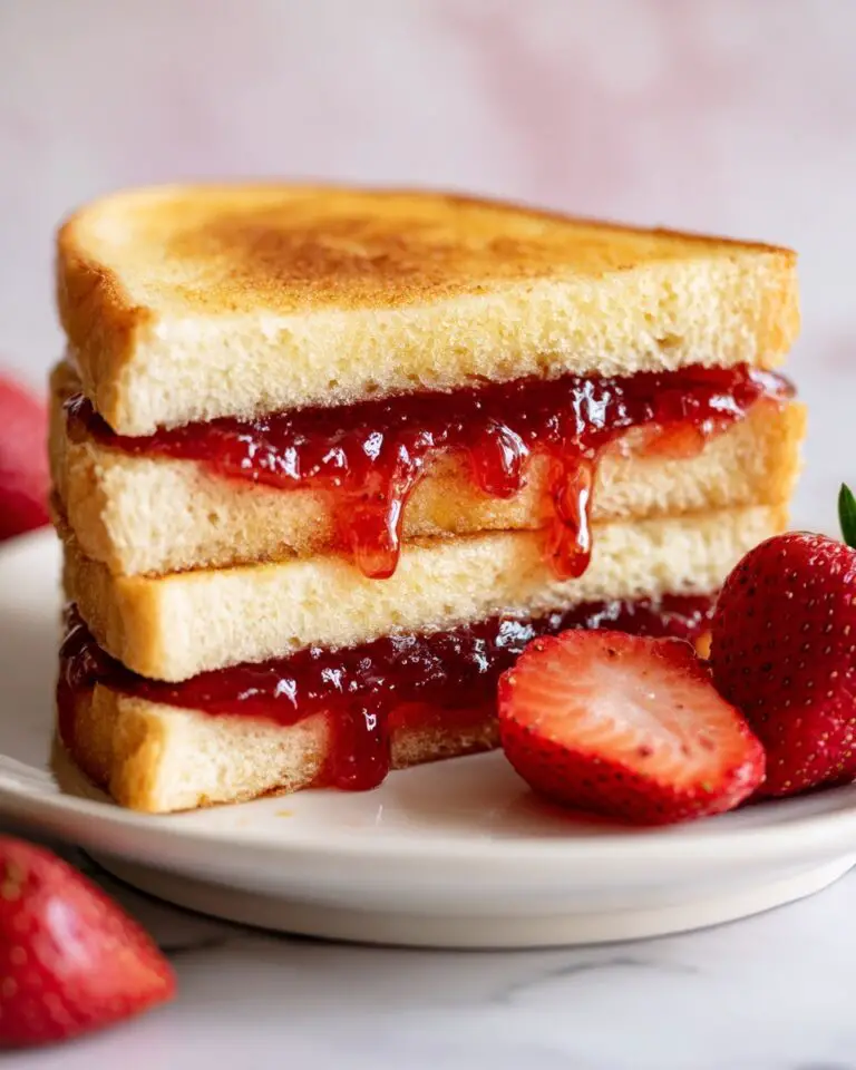 Peanut Butter Jelly Stuffed French Toast Recipe