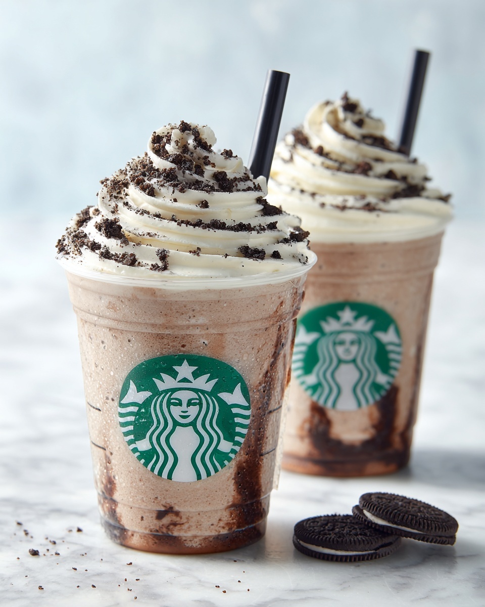 Cookies & Cream Frappuccino Recipe - Recipe Image