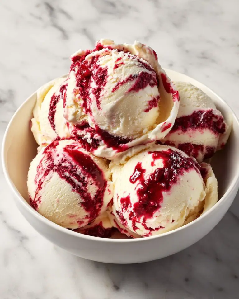 Strawberry Vanilla Bean Ice Cream Recipe