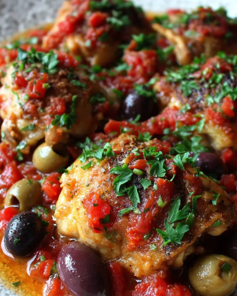 Chicken Puttanesca Recipe