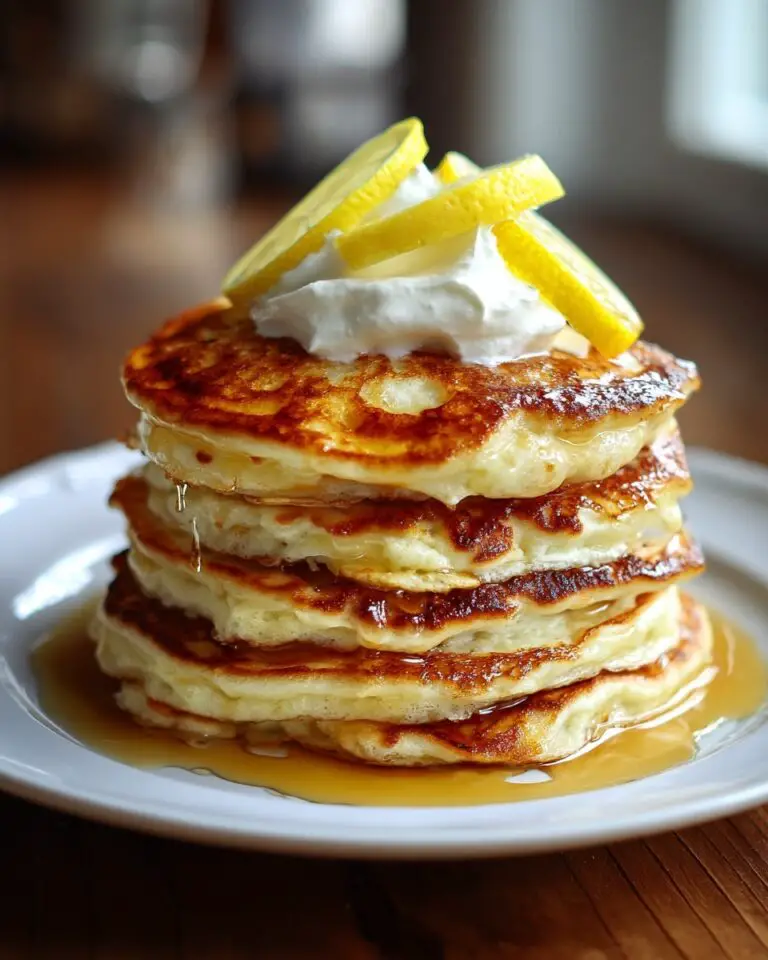 Lemon Ricotta Pancakes Recipe