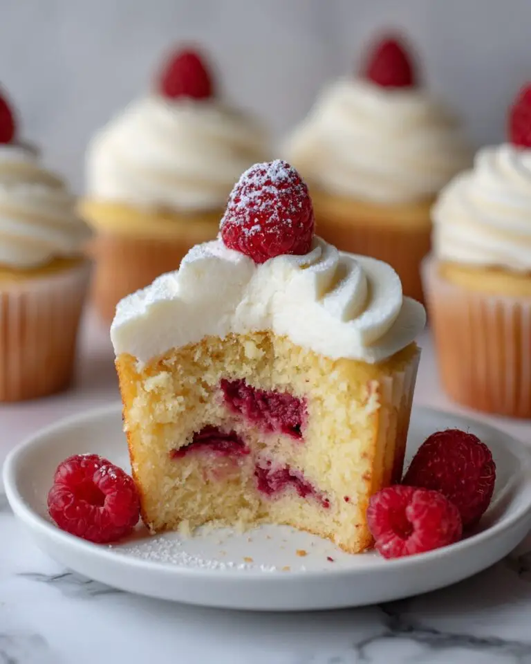 Raspberry Lemon Cupcakes Recipe