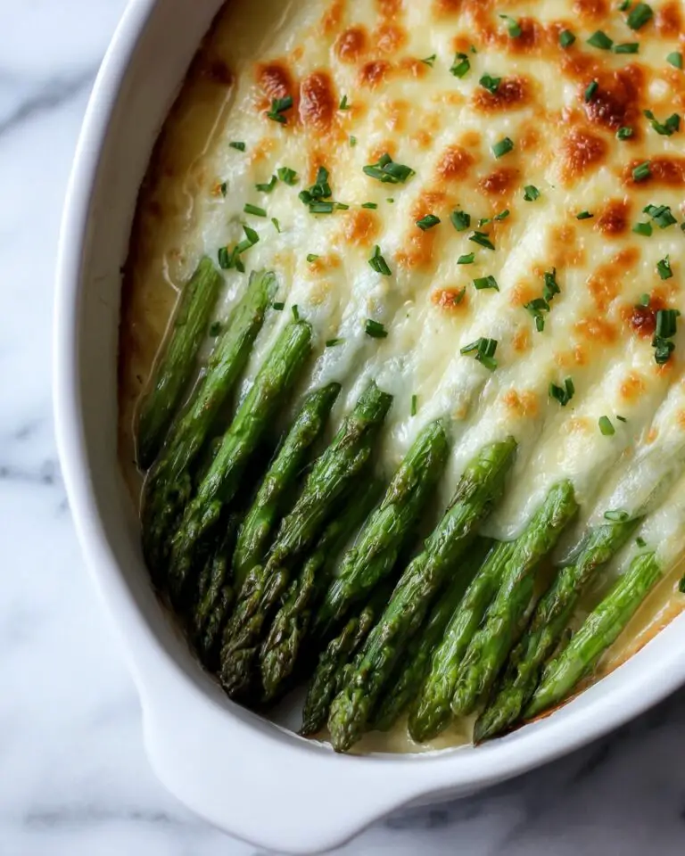 Cheesy Baked Asparagus Recipe
