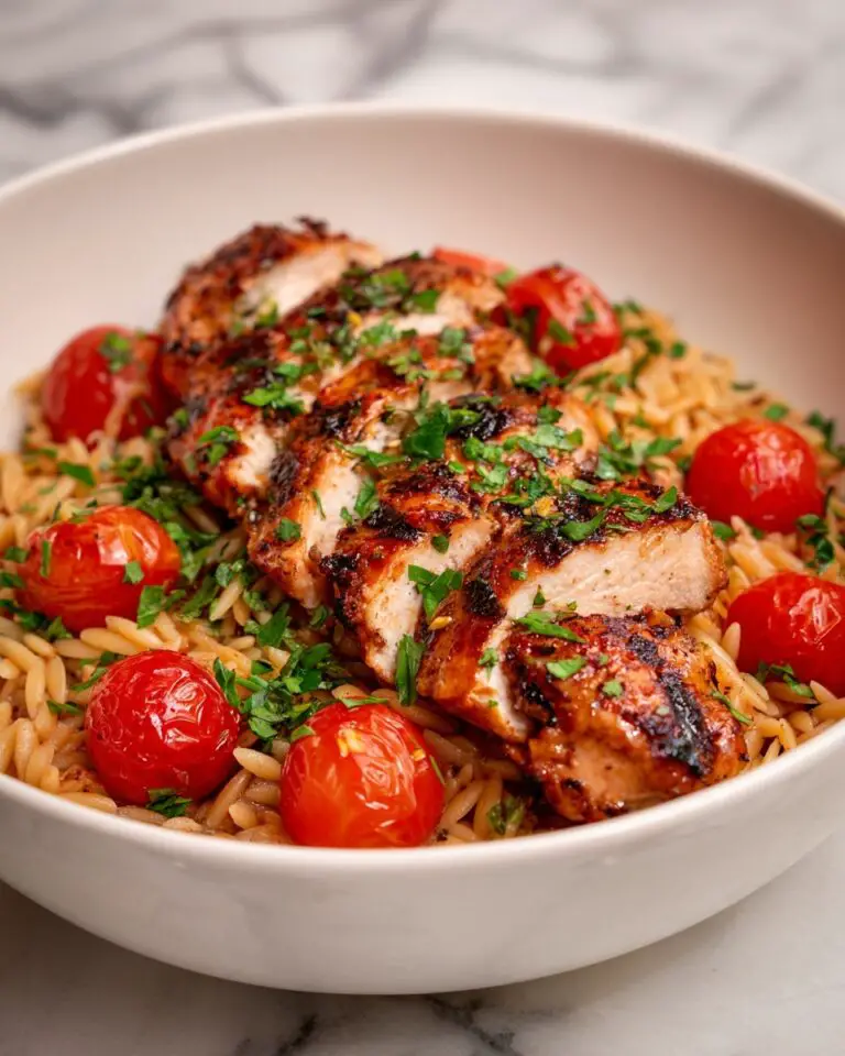 Tuscan-Style Chicken Orzo Recipe