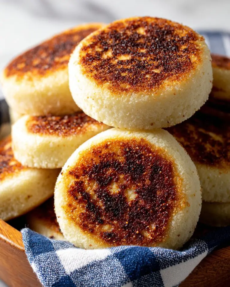 Sourdough Discard English Muffins Recipe