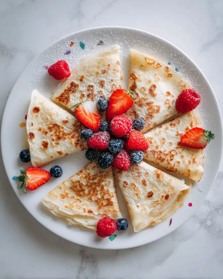 Mixed Berry Crepes Recipe