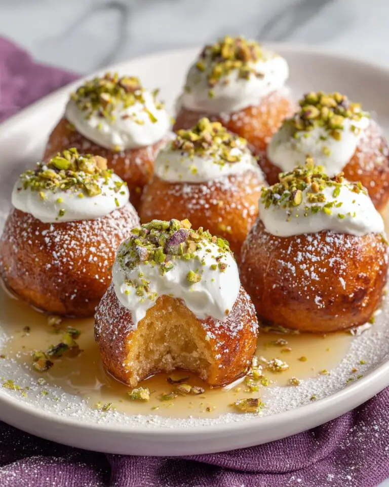 Stuffed Gulab Jamuns with Cream and Pistachio Filling Recipe