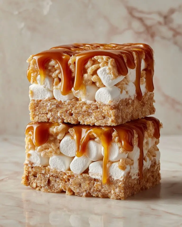 Brown Butter Dulce de Leche Rice Krispie Treats Recipe