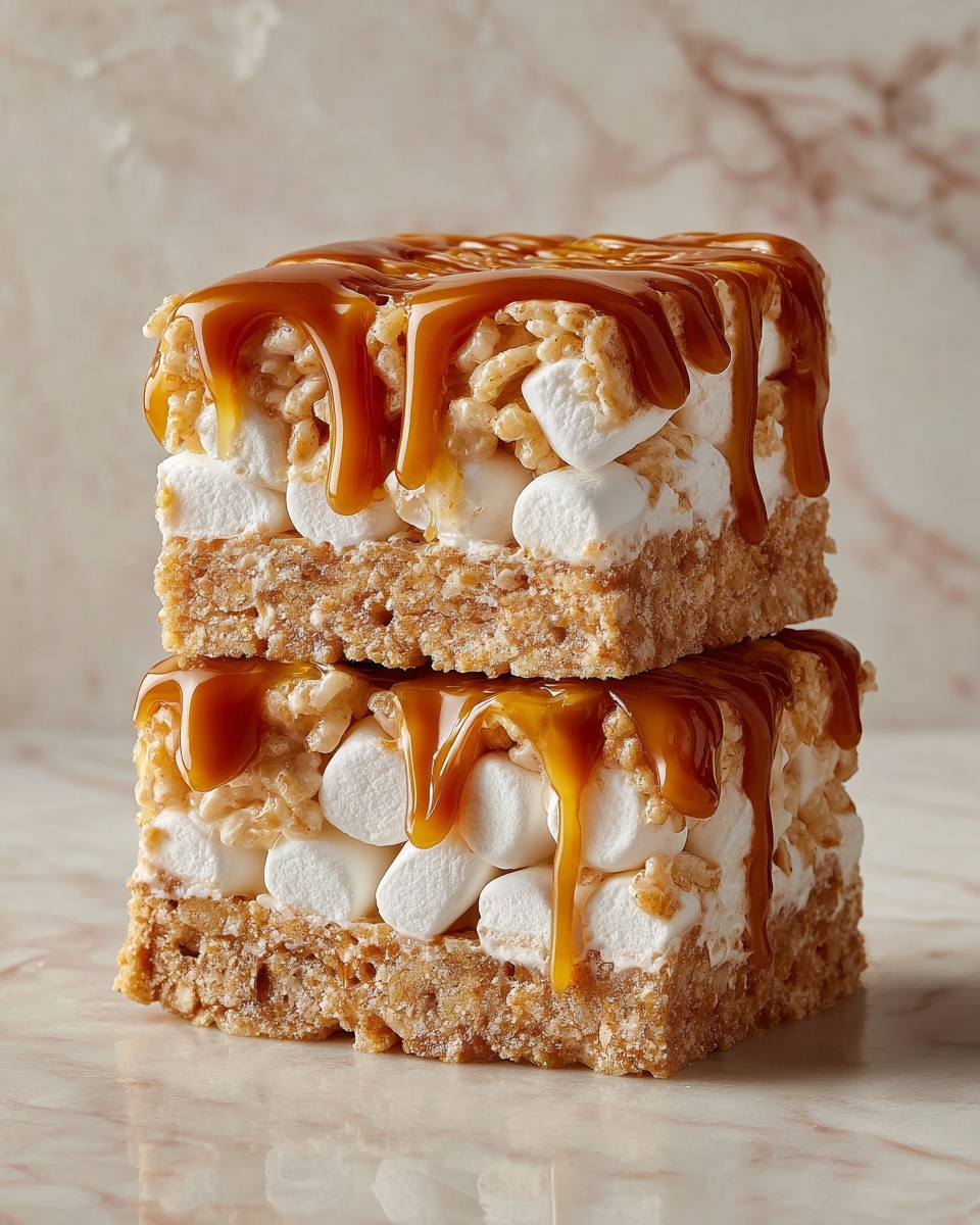 Brown Butter Dulce de Leche Rice Krispie Treats Recipe - Recipe Image