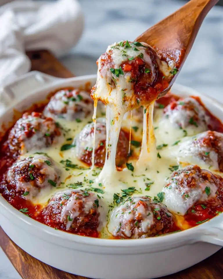 Cheesy Chicken Parmesan Meatballs Recipe