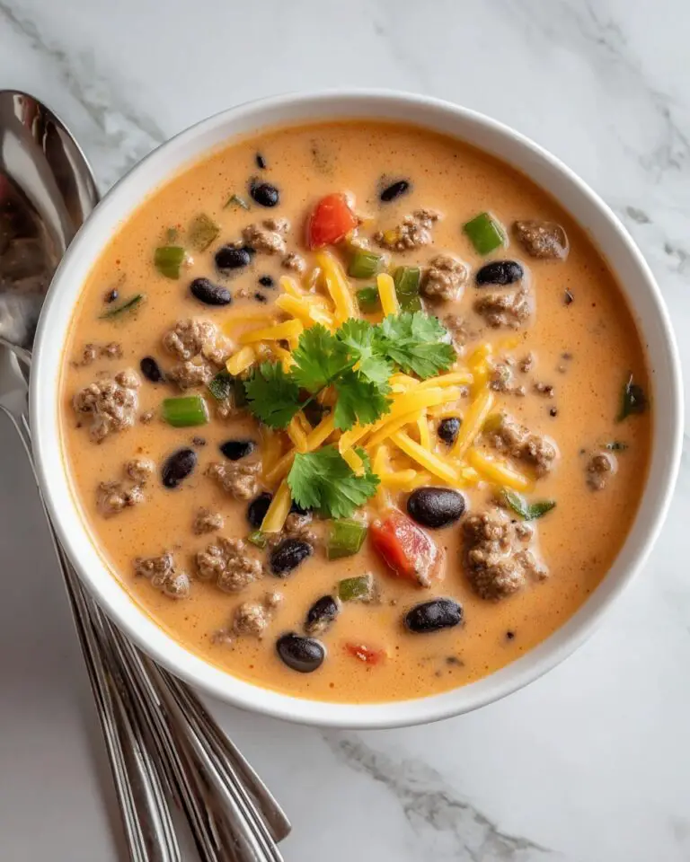 Easy Creamy Taco Soup Recipe
